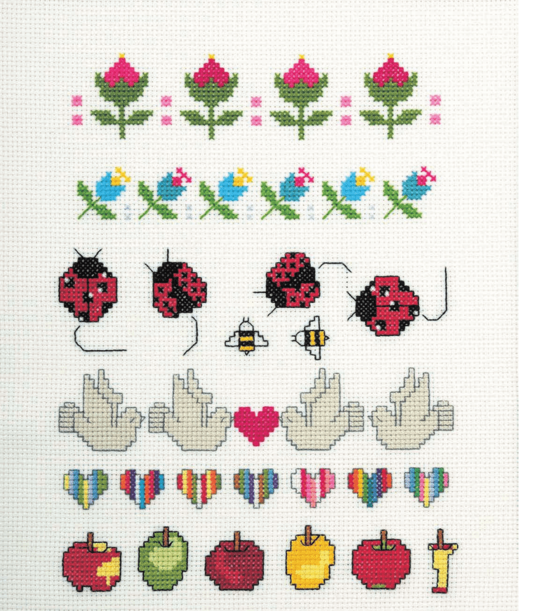 Şerit Kanaviçe Desenleri