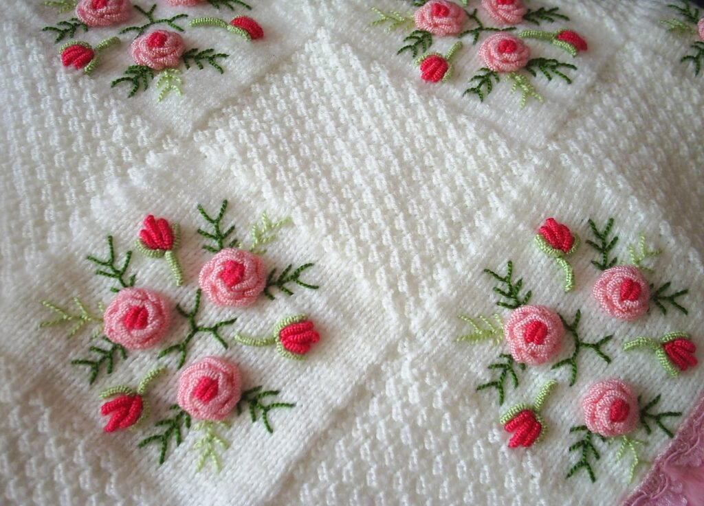 Örme Bebek Battaniyesi