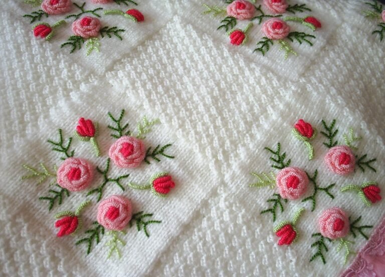 Örme Bebek Battaniyesi