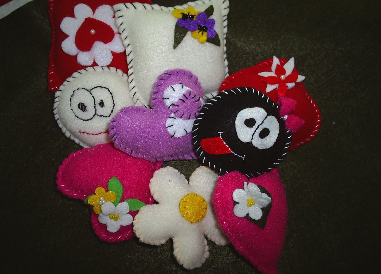 Keçe Çalışması Örnekleri