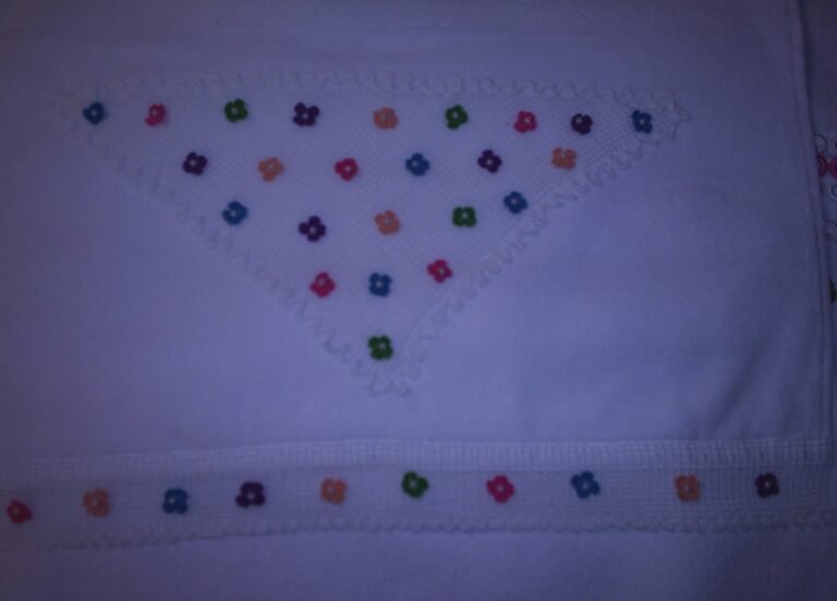 Renkli Havlu Danteli